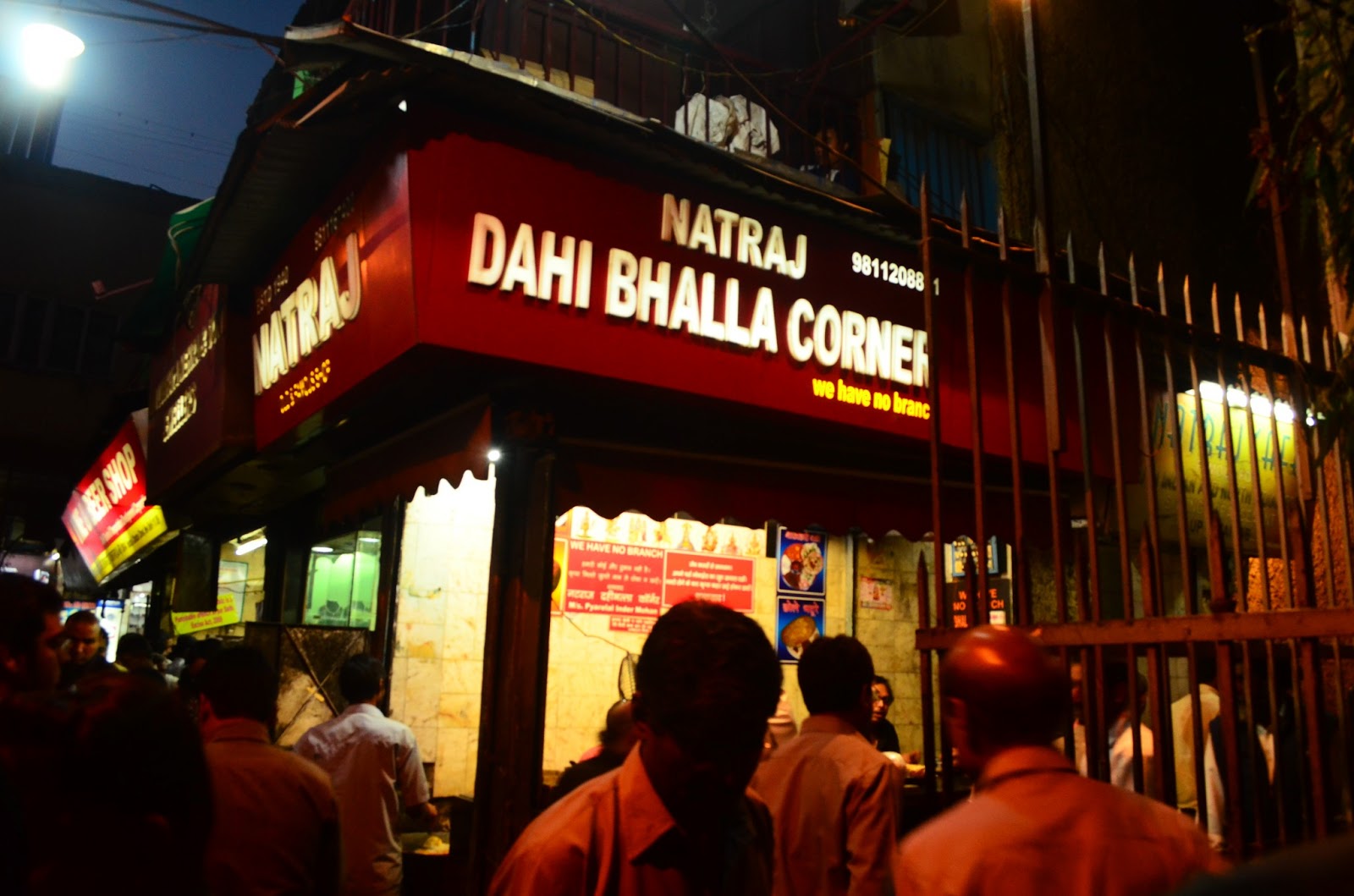 Natraj Dahi Bhalla COrner